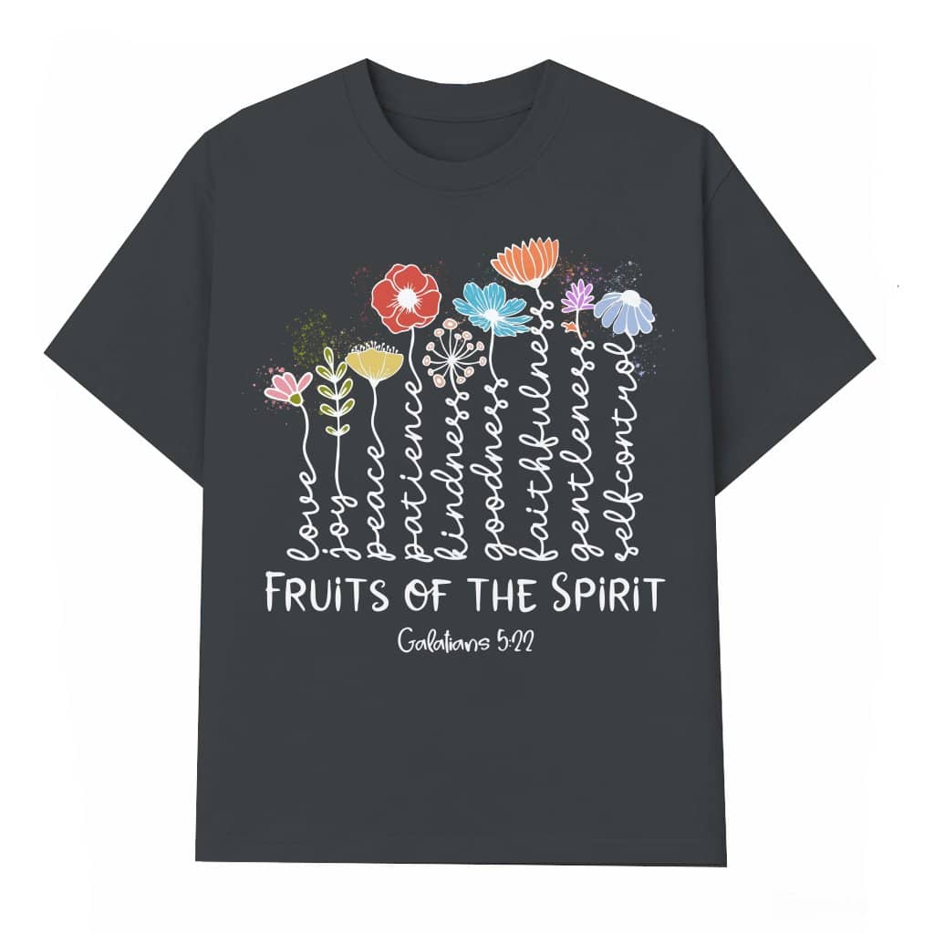 Fruits of the Spirit T-shirt – Christian Bible Verse Gift