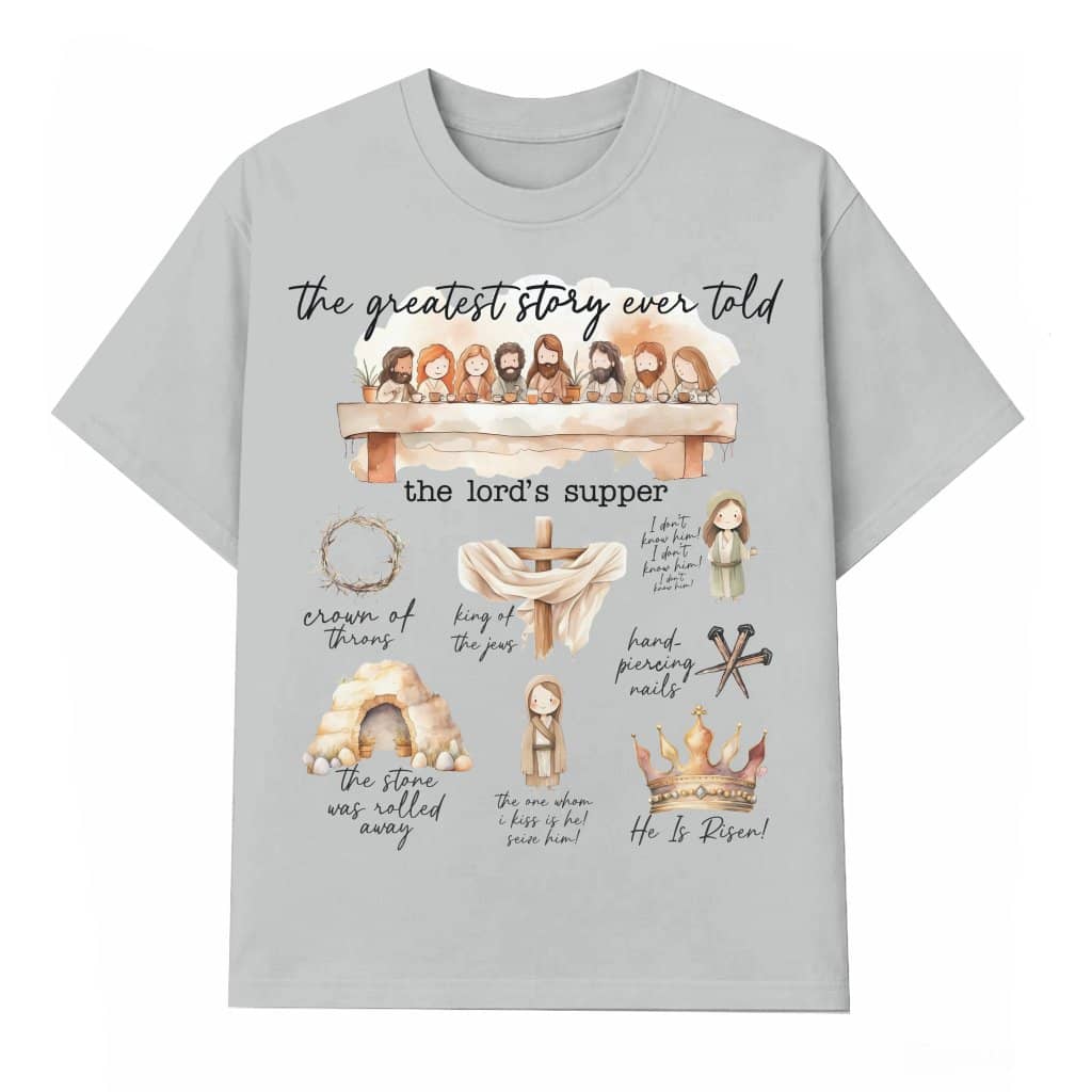 He Is Risen Jesus T-shirt – Easter Gift for Christians