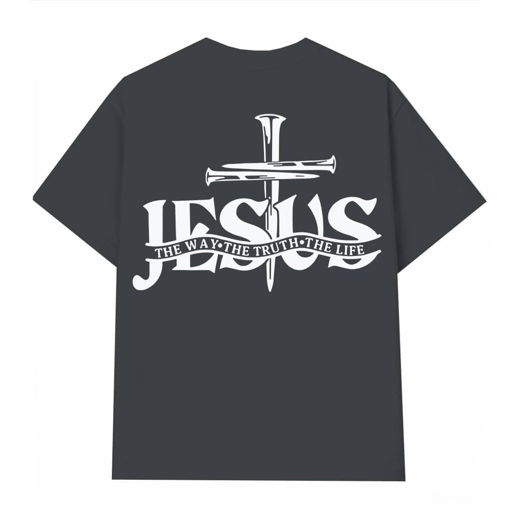 Jesus The Way The Truth The Life T-shirt – Christian Faith Gift for Believers