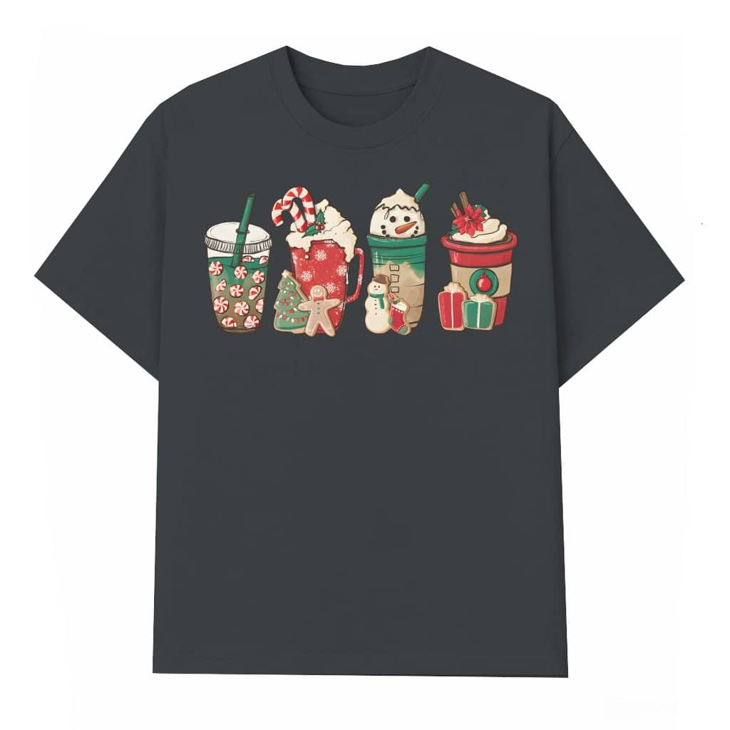 Funny Coffee T-shirt – Christmas Gift for Coffee Lovers