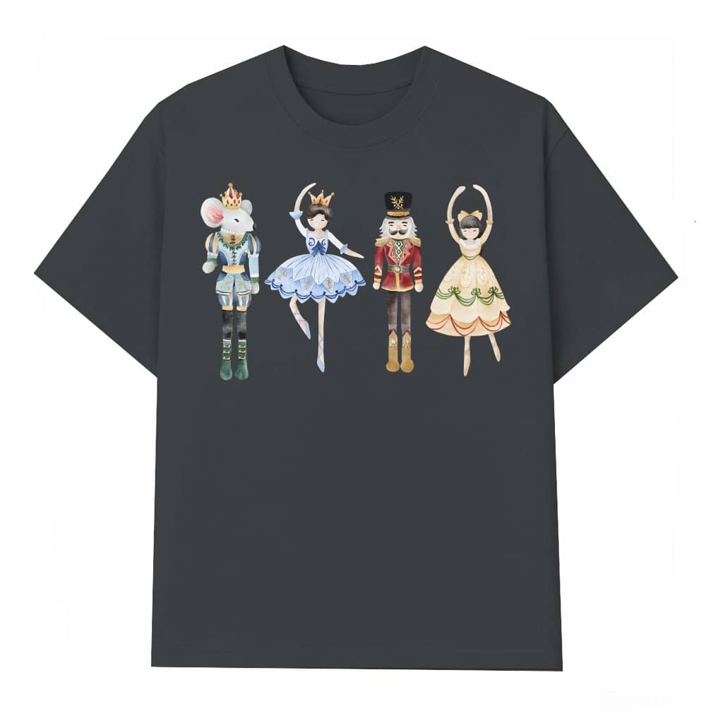 Nutcracker T-Shirt – Christmas Gift Festive Cute
