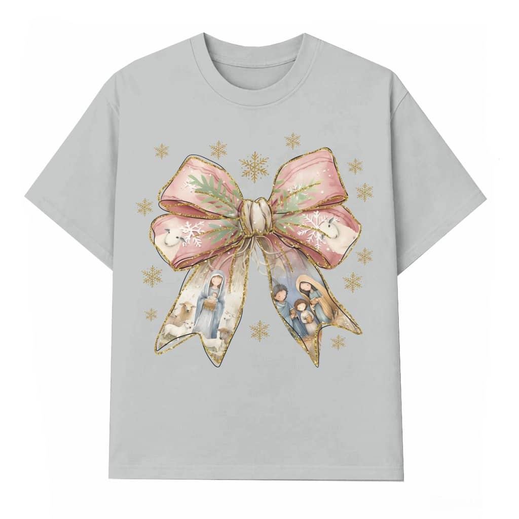 Classic Jesus Nativity Scene T-shirt – Christmas Gift