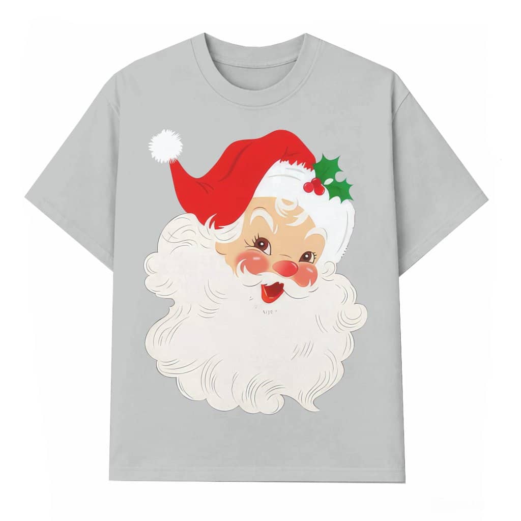 Retro Santa T-shirt – Christmas Gift Vintage