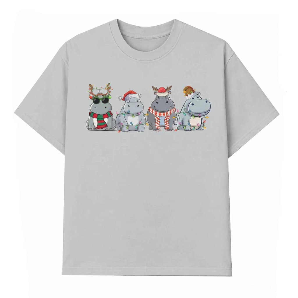 Funny Hippopotamus T-shirt – Christmas Gift for Hippo Lover