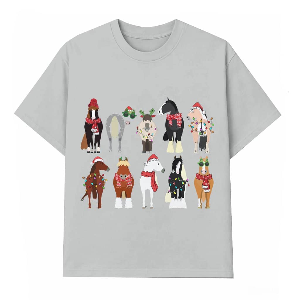 Funny Horse T-shirt – Christmas Gift for Horse Lover