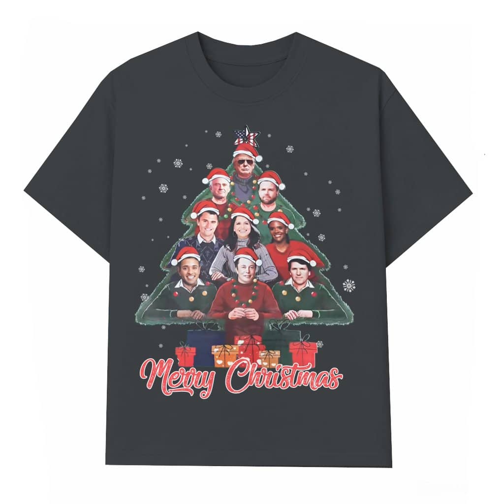 Merry Christmas T-shirt – Christmas Gift for Her or Him