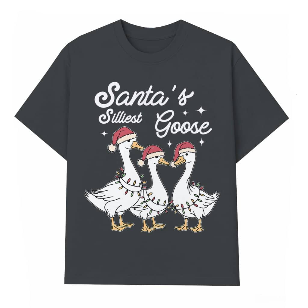 Funny Silly Goose T-shirt – Christmas Gift for Farmer Cute Animal