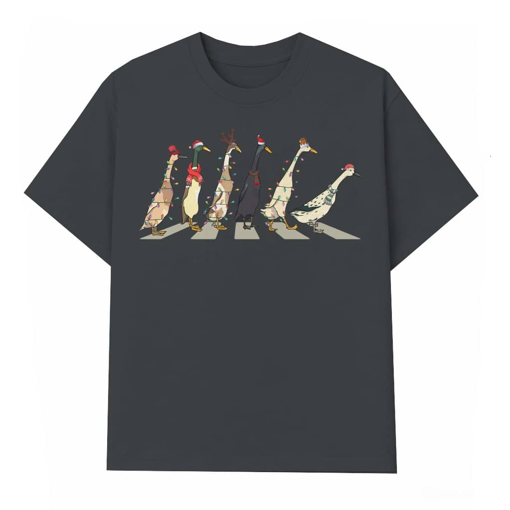 Funny Christmas Ducks T-shirt – Christmas Gift for Women Farm Animal Lover