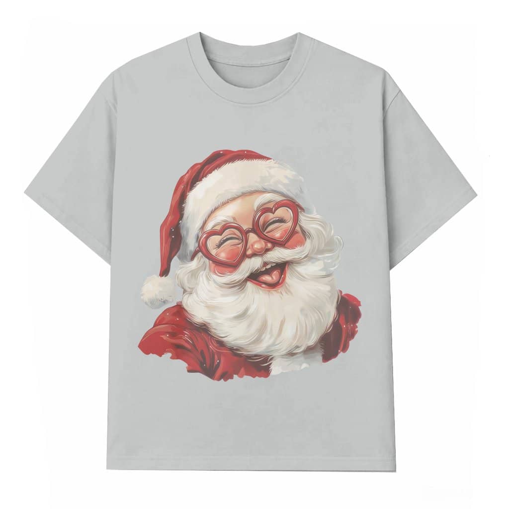 Funny Santa T-shirt – Christmas Holiday Gift Cute