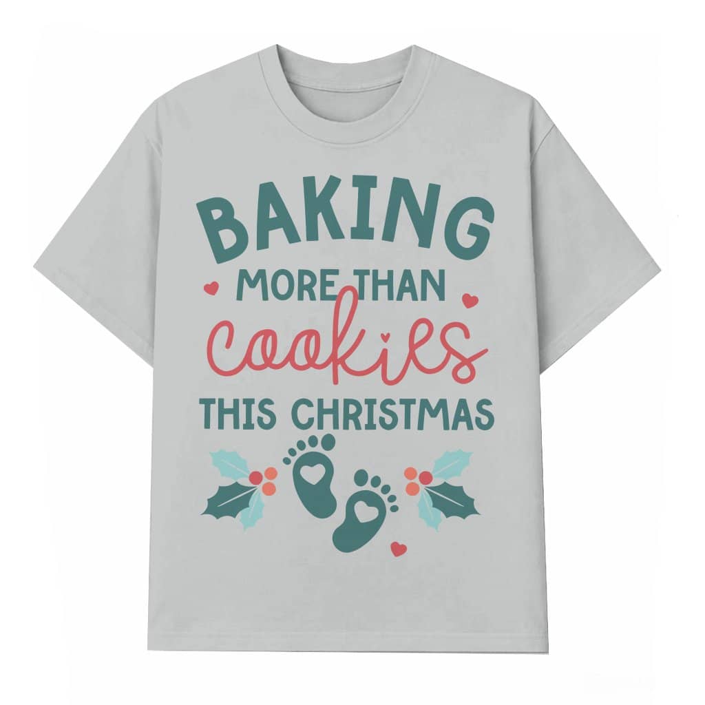 Pregnancy Announcement Tee – Christmas Gift for Mother To Be Cute