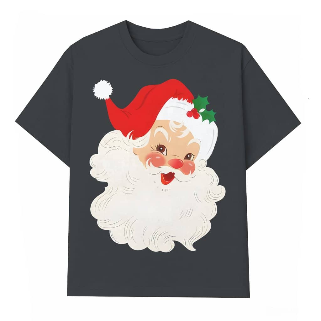 Ugly Santa Claus T-shirt – Christmas Gift Vintage Retro
