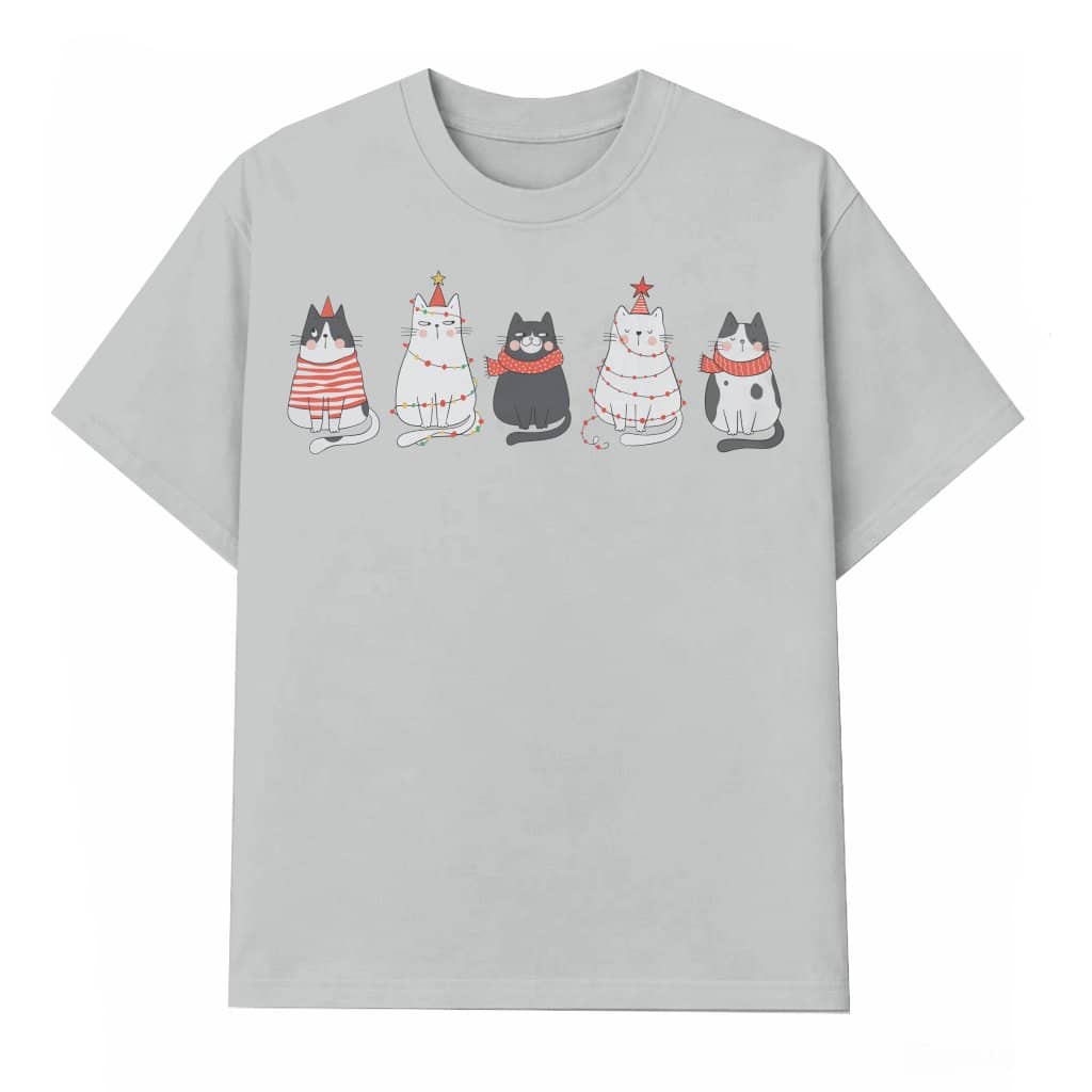 Funny Cat T-shirt – Christmas Gift for Women Cat Lovers