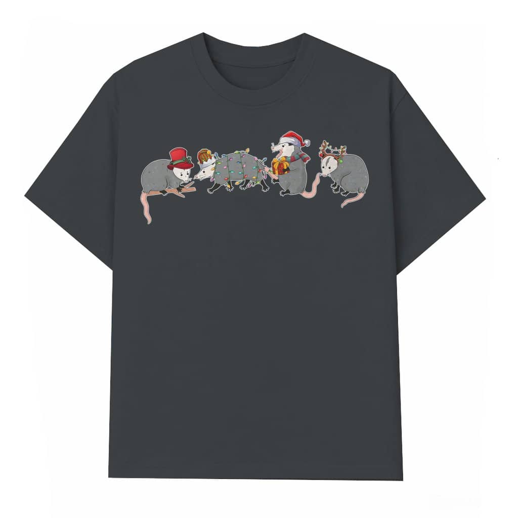 Funny Opossum T-shirt – Christmas Gift Funny Cute