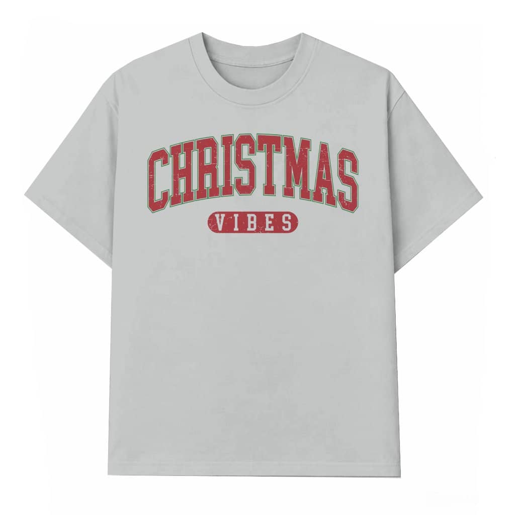 Cute Retro Christmas Vibes T-shirt – Christmas Gift Trendy