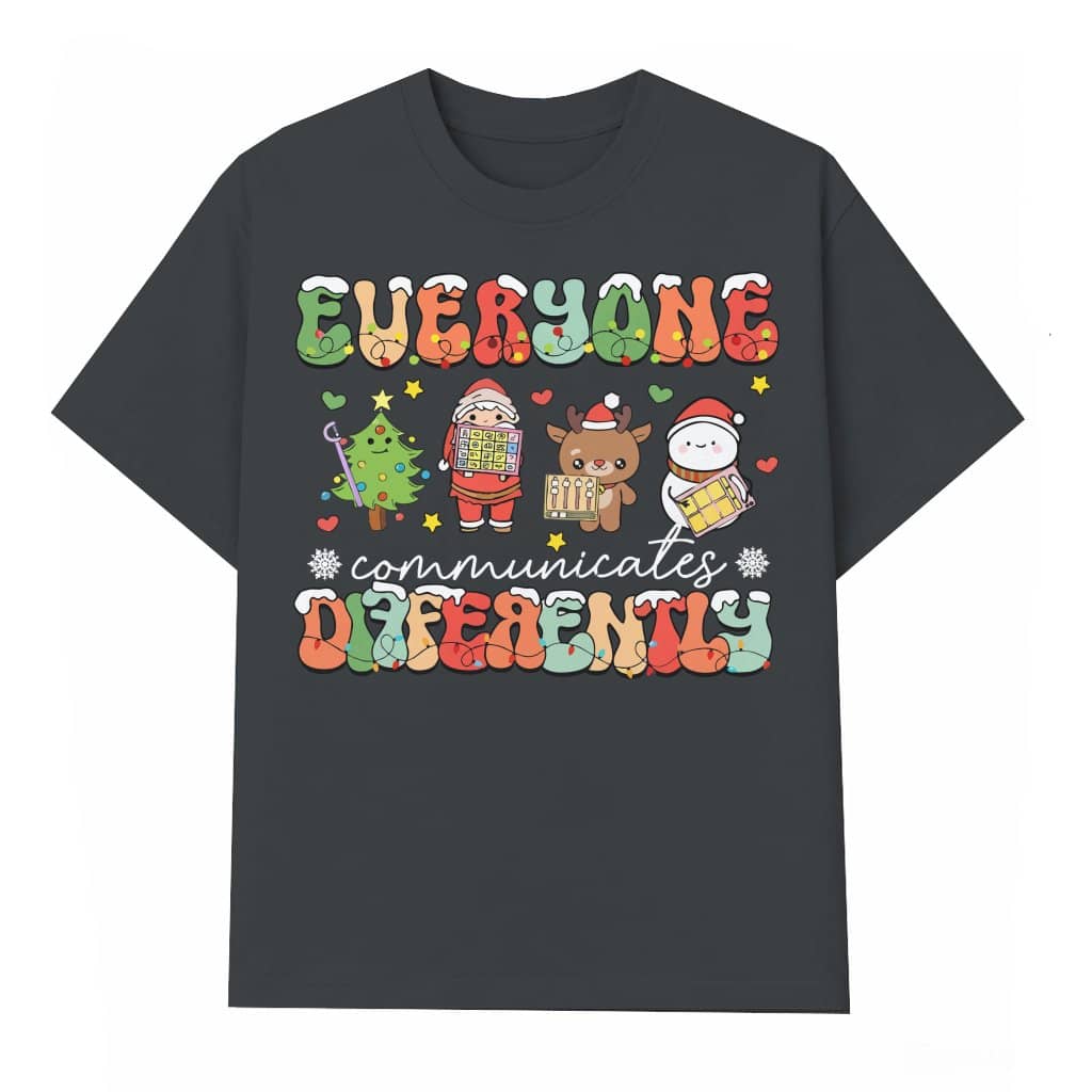 Autism Awareness SLP T-shirt – Christmas Gift for Speech Therapist