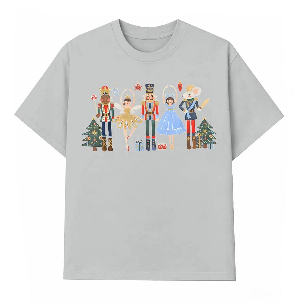 Nutcracker T-shirt – Christmas Gift for Ballet Lover Festive Cute