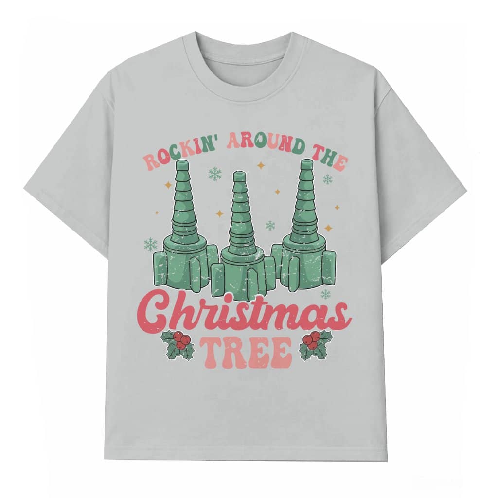 Funny Nurse Christmas Tree T-shirt – Christmas Gift for Nurse Festive