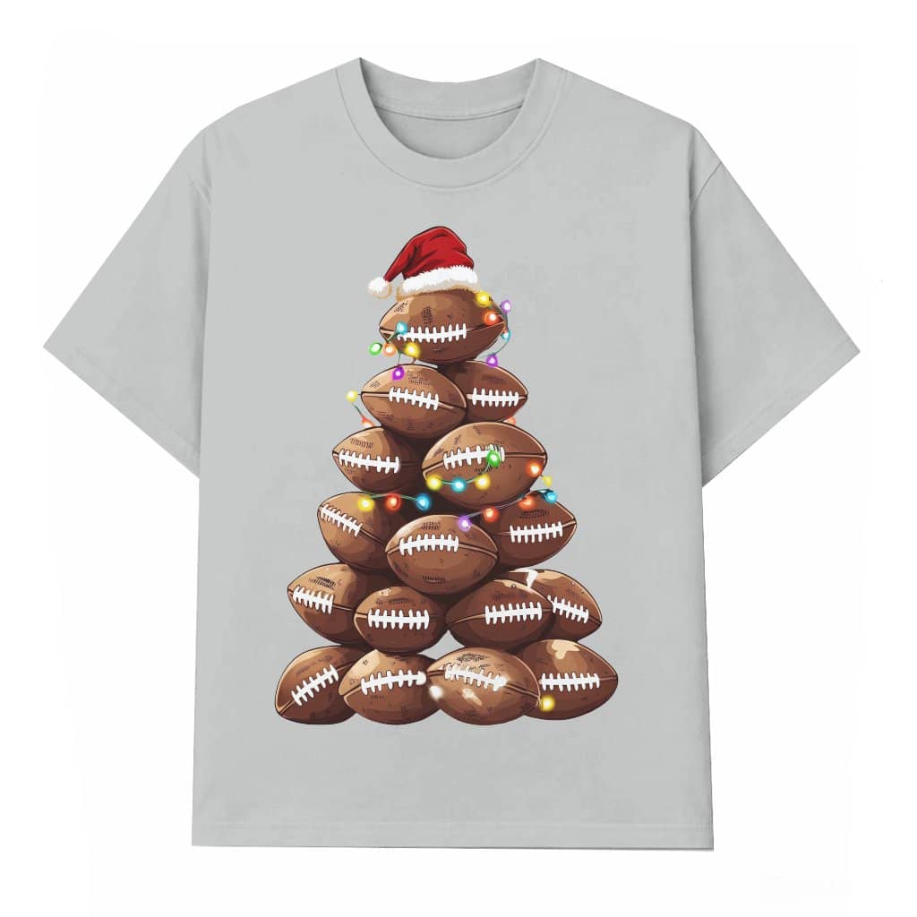 Football Mom T-shirt – Christmas Game Day Gift for Mom