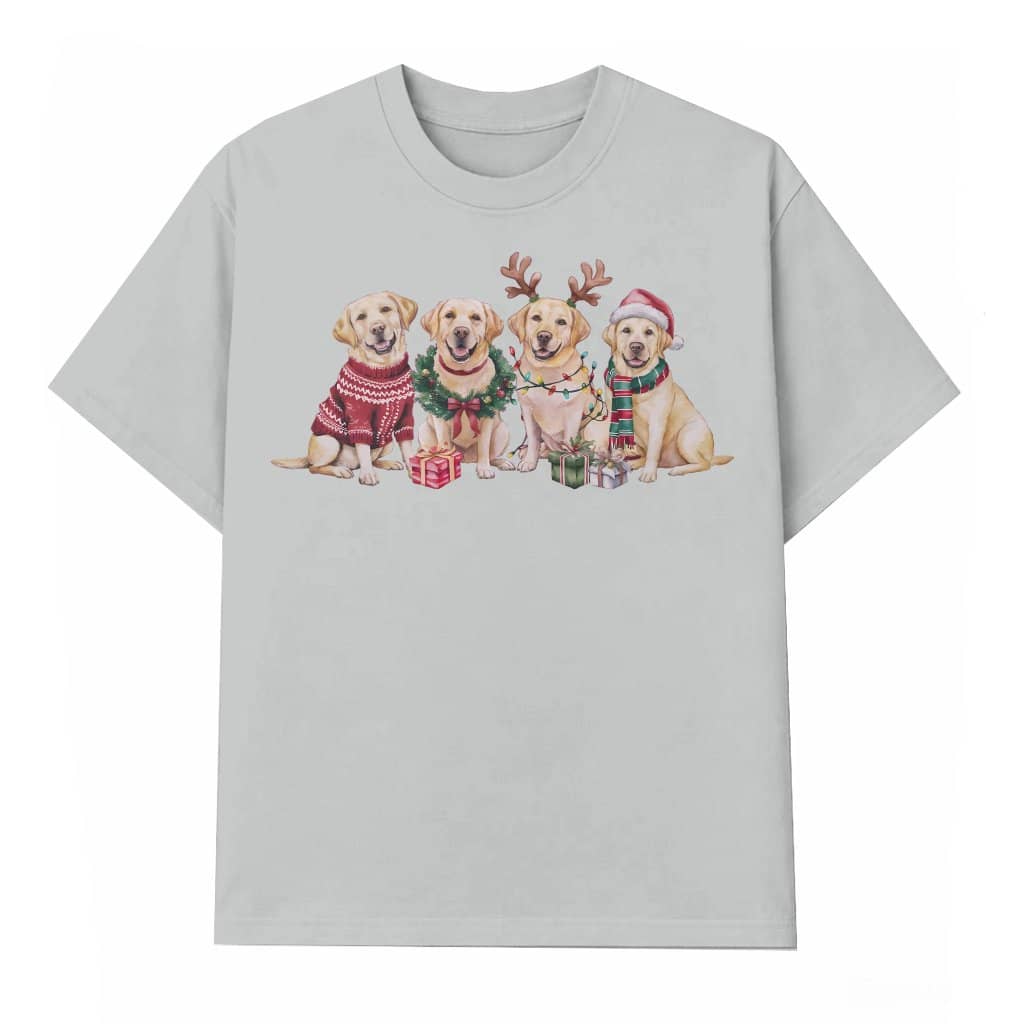 Funny Yellow Lab T-shirt – Christmas Gift for Dog Mom Cute