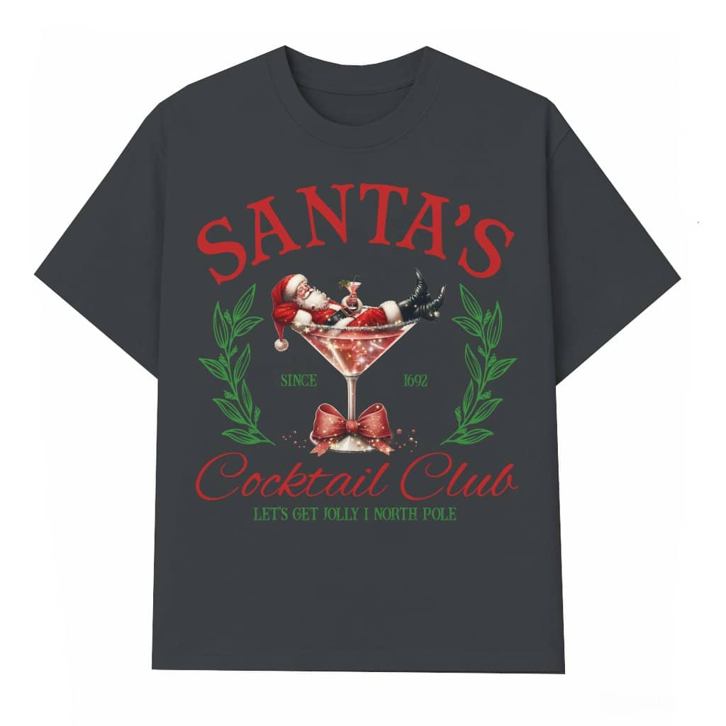 Funny Espresso Martini Cocktail T-shirt – Christmas Gift