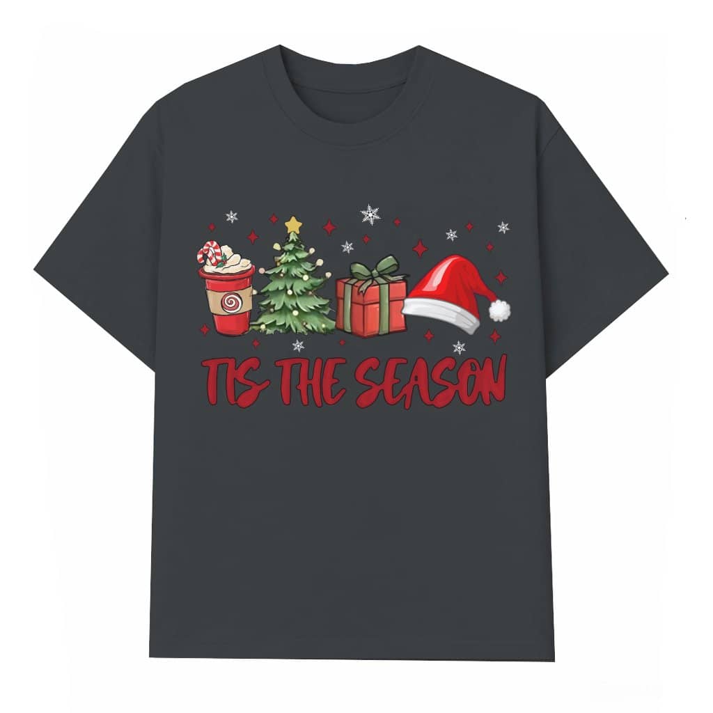 Tis The Season T-shirt – Christmas Gift for Women Festive Winter