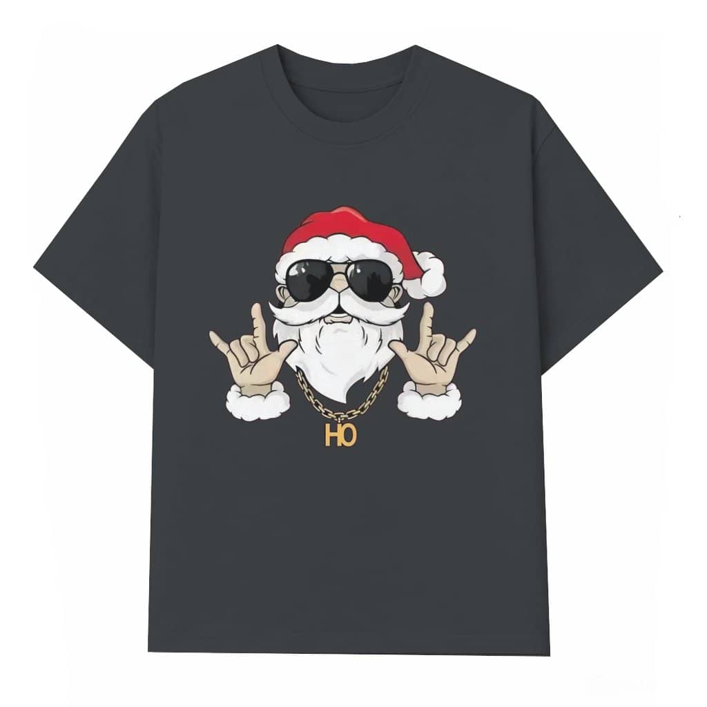 Funny Santa Claus T-shirt – Christmas Gift for Men