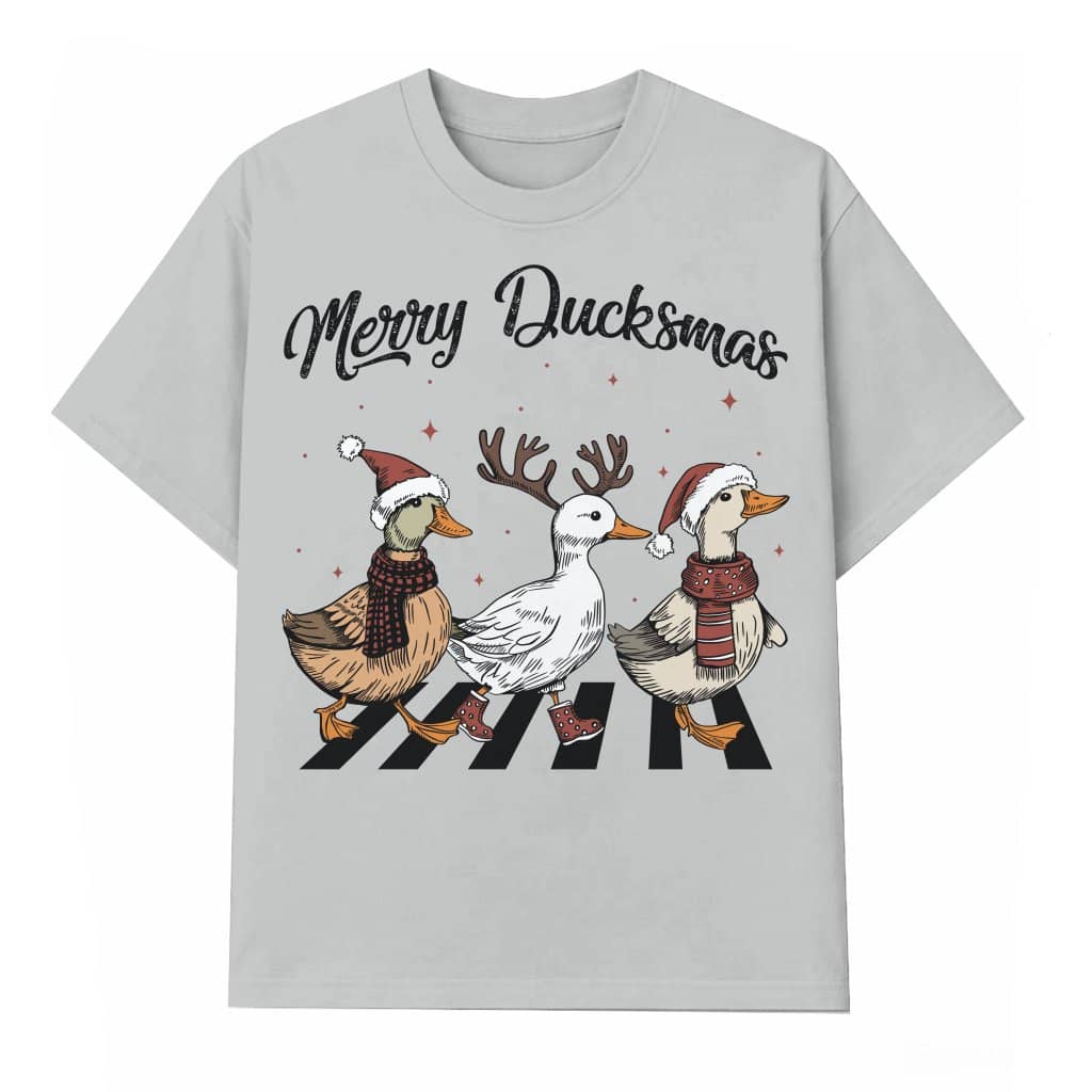 Merry Ducksmas T-shirt – Christmas Gift for Duck Lover Funny