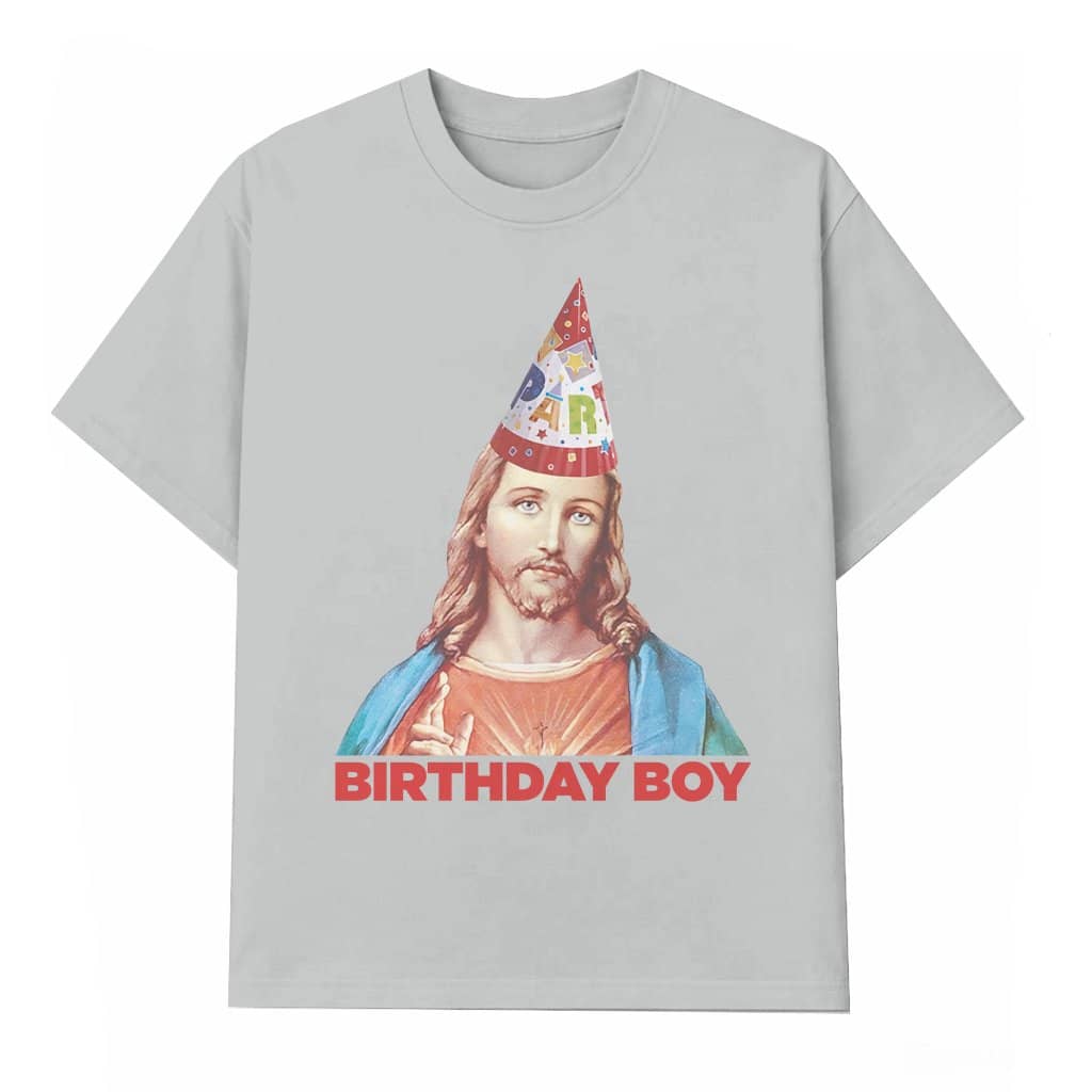 Jesus Birthday Boy T-shirt – Christmas Gift Funny