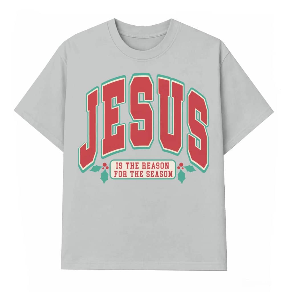 Jesus The Reason For The Season T-shirt – Christmas Gift Retro Faith