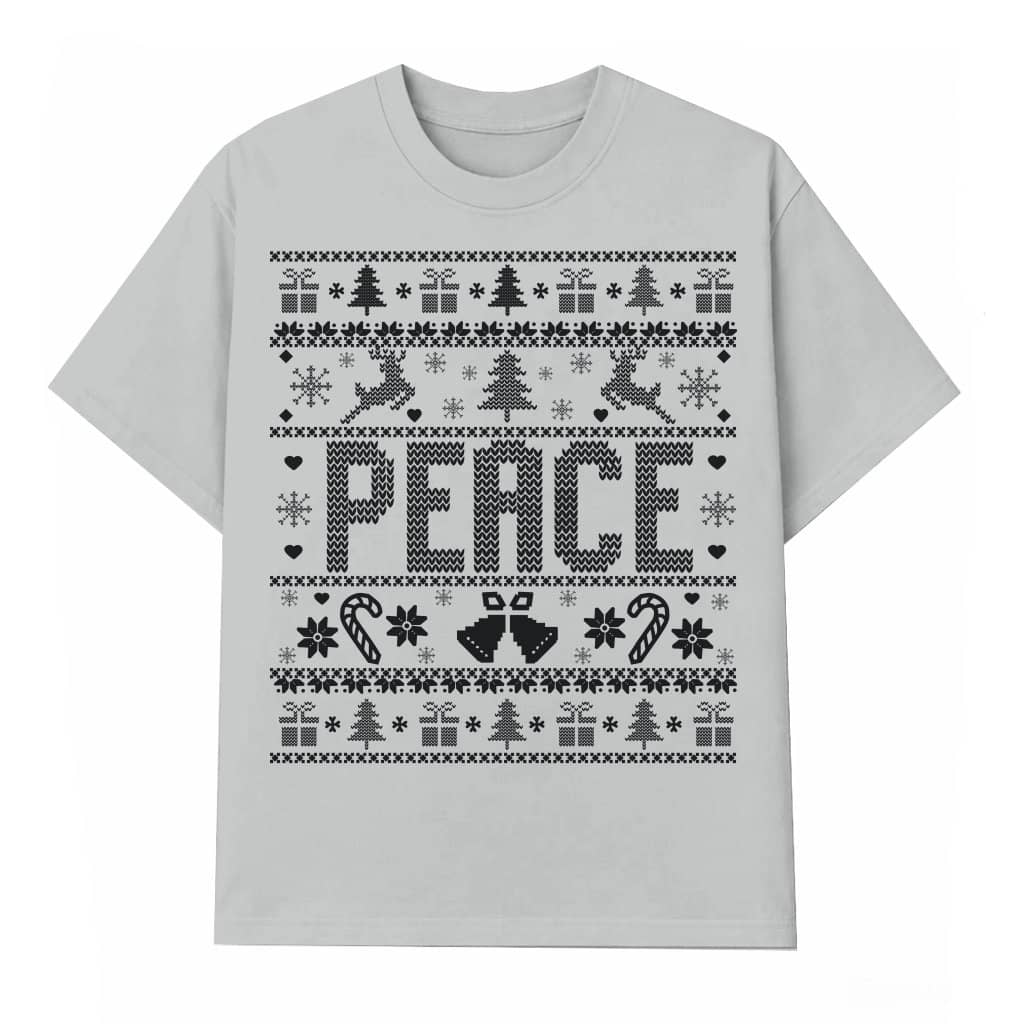 Funny Ugly 'I Come In Peace' T-shirt – Christmas Gift for Couples