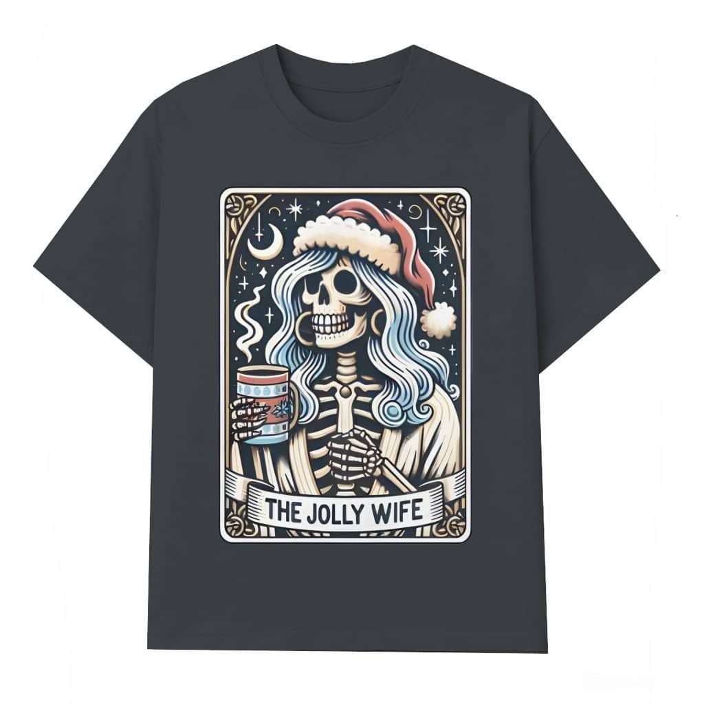 Funny Tarot Card T-shirt – Christmas Gift for Husband Wife Couples