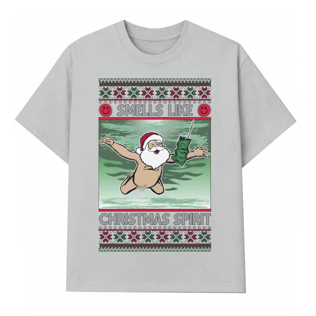 Funny Santa Claus T-shirt – Christmas Gift Retro Parody