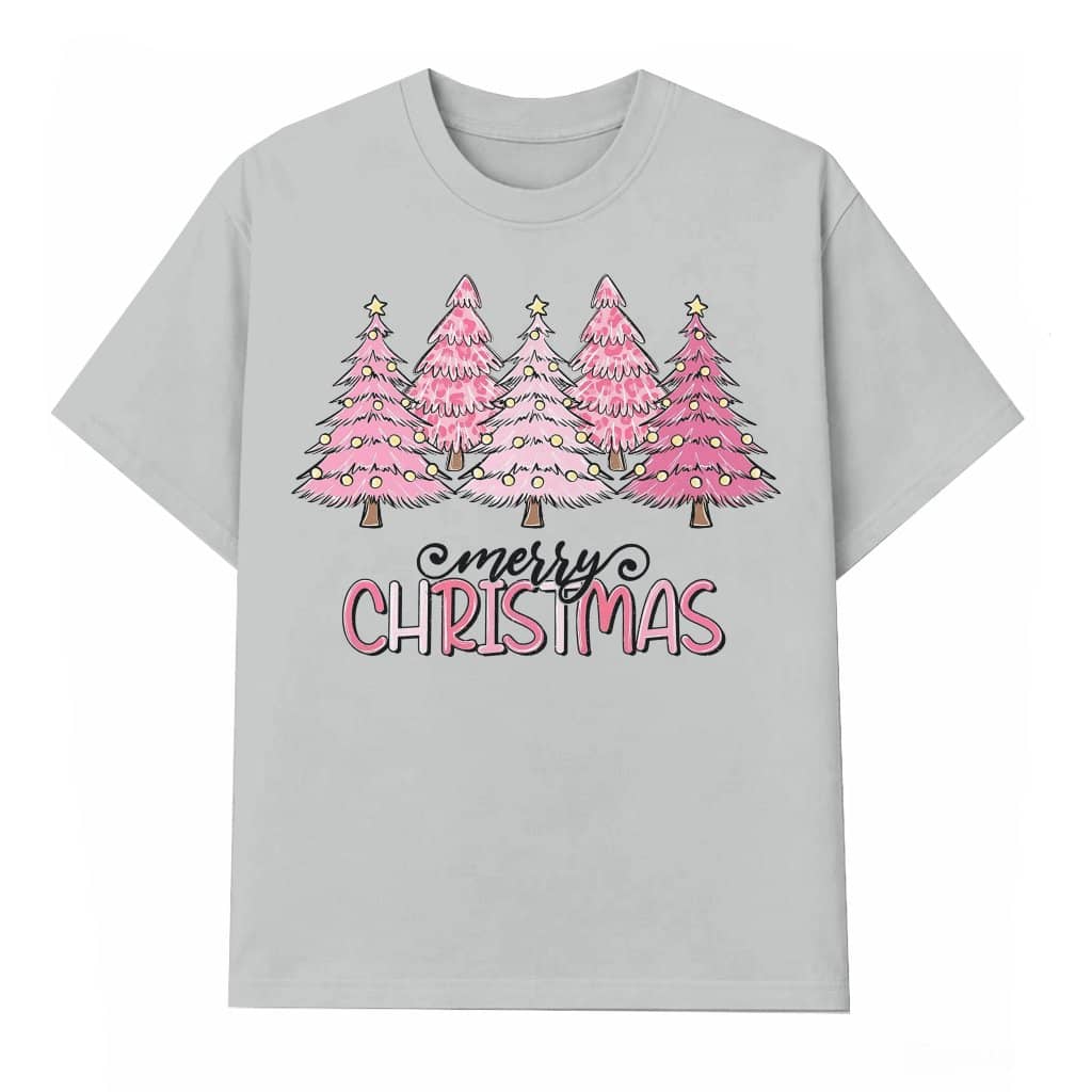Christmas Tree T-shirt – Christmas Holiday Gift for Women Cute Festive
