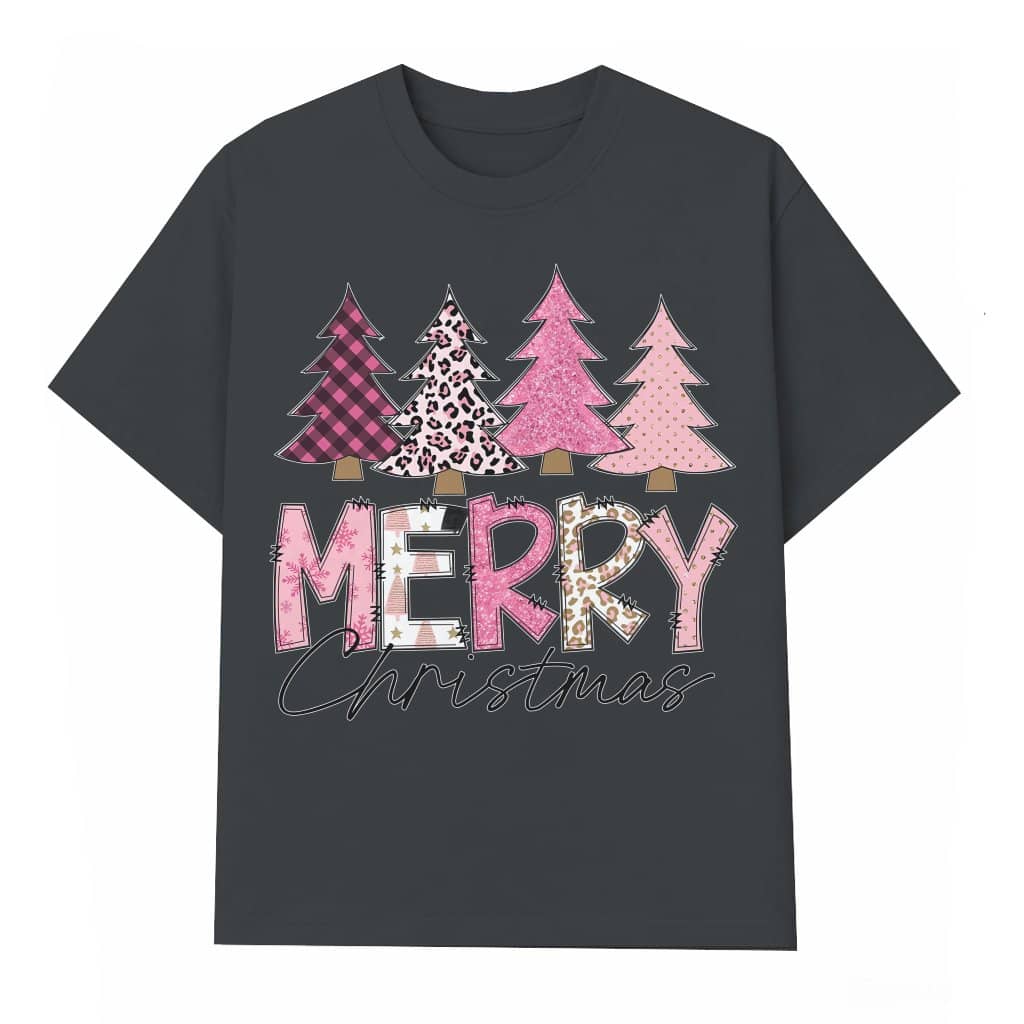 Christmas Tree T-shirt – Christmas Gift for Women Cozy Long Sleeve