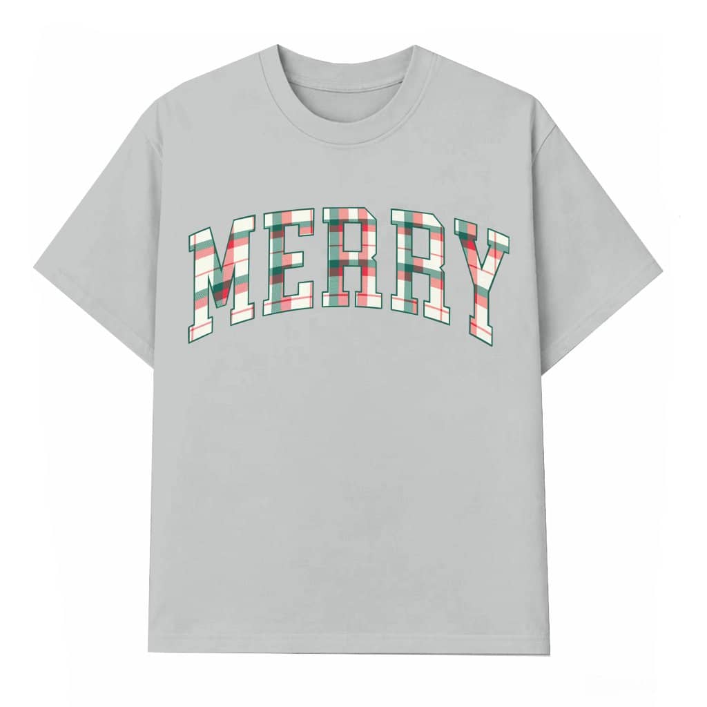 Retro Vintage Cute Merry Christmas T-shirt – Christmas Gift