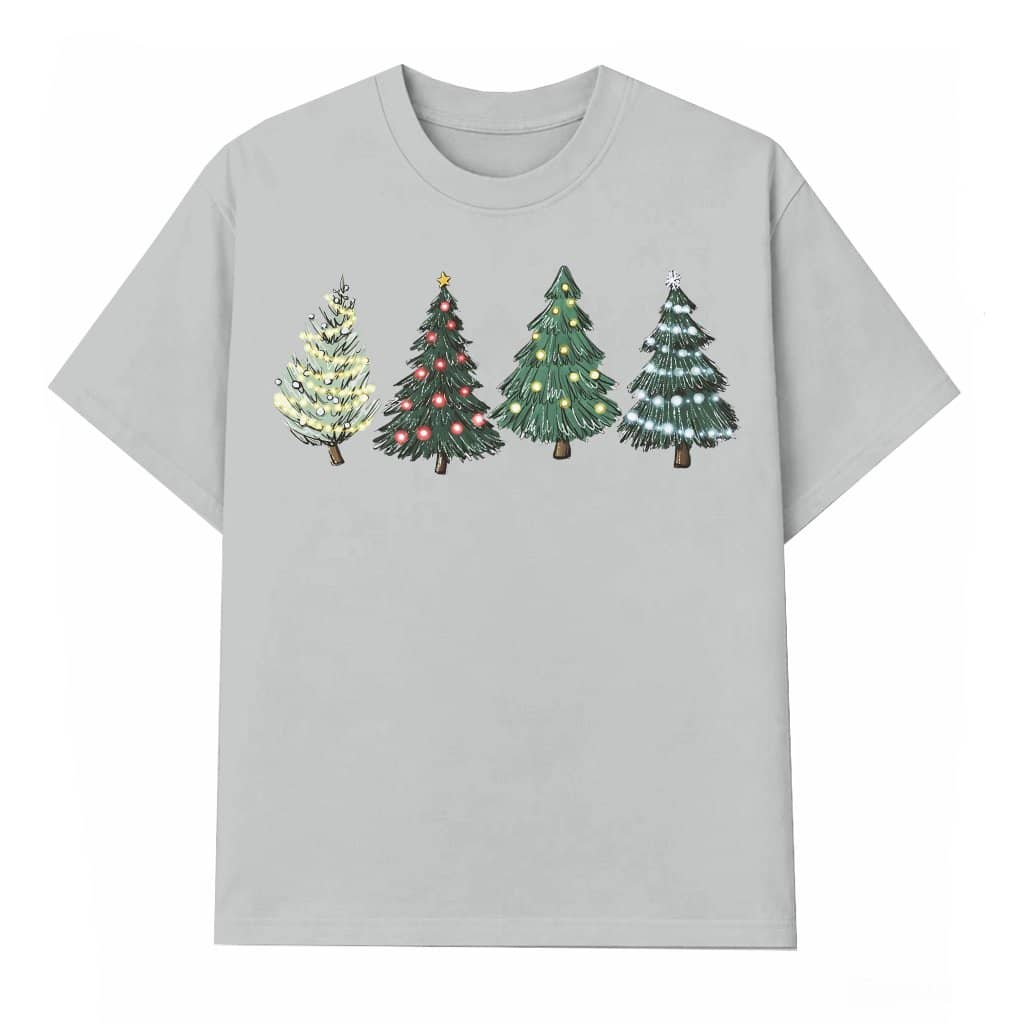 Funny Christmas Tree T-shirt – Christmas Holiday Gift for Women
