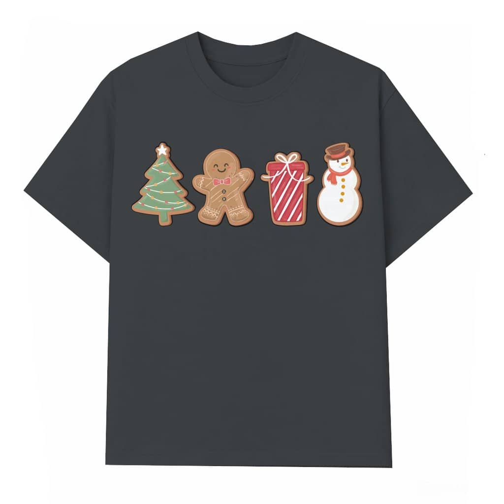 Cute Gingerbread Cookies T-shirt – Christmas Gift Trendy