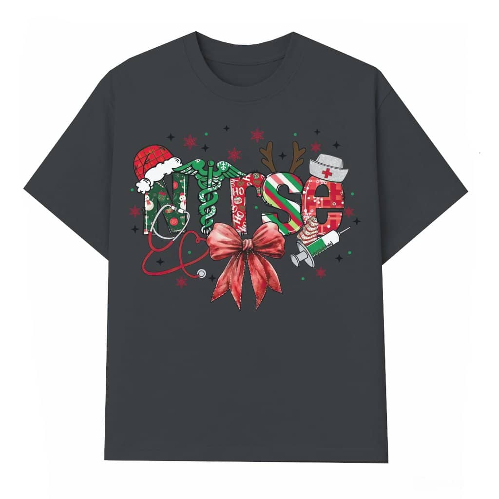 Nurse T-shirt – Christmas Gift for Nurse Retro Vintage Funny