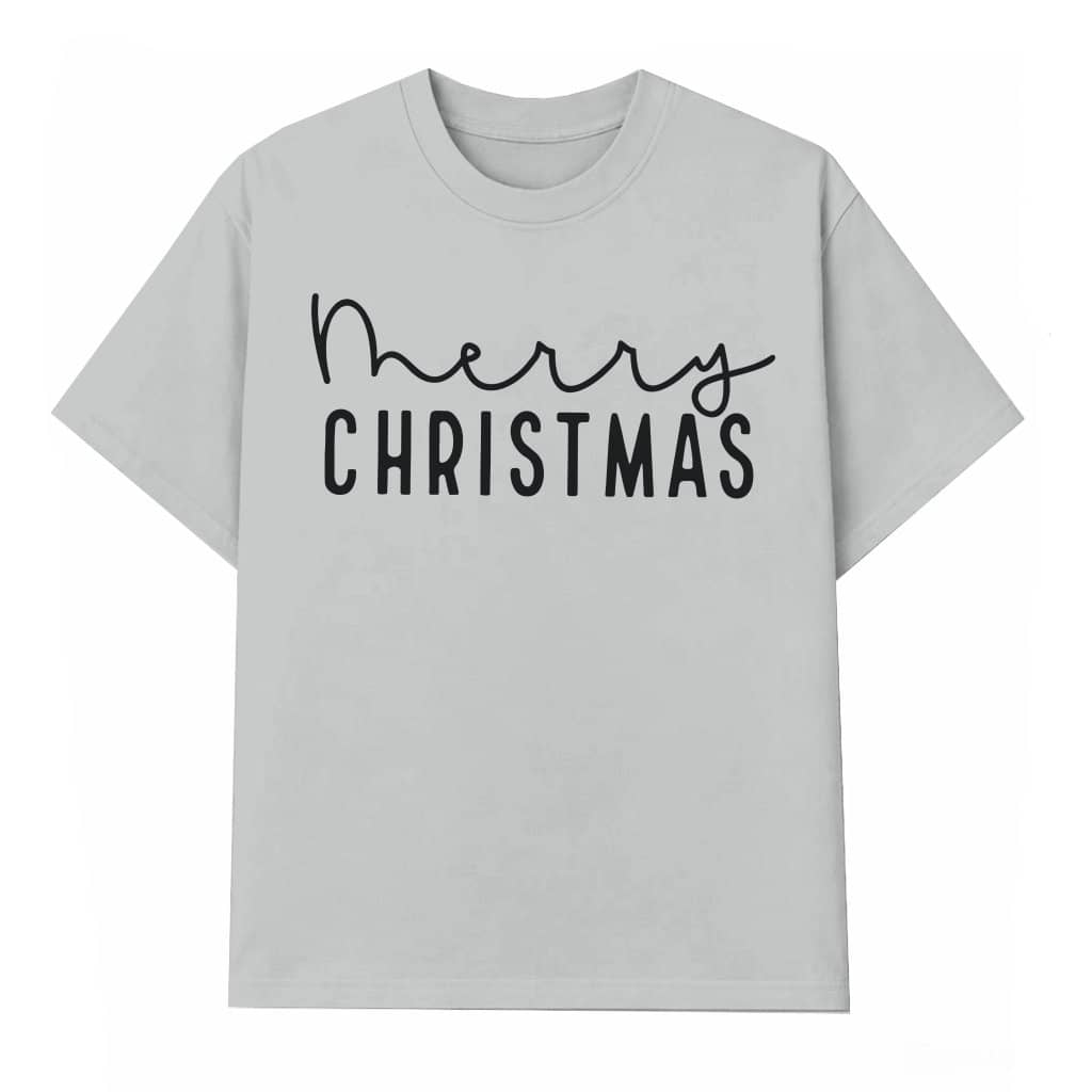 Merry Christmas T-shirt – Retro Christmas Gift for Women