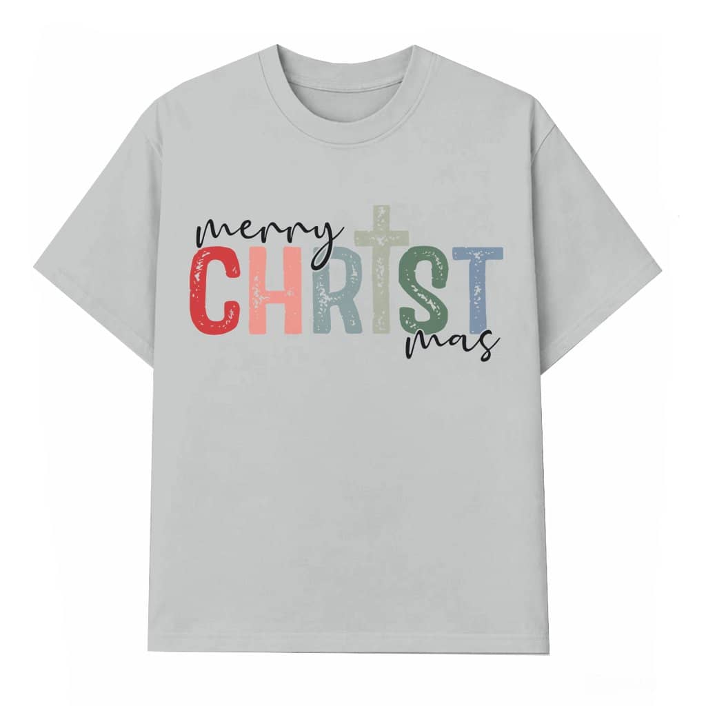Merry Christmas Jesus T-shirt – Christmas Gift for Christian