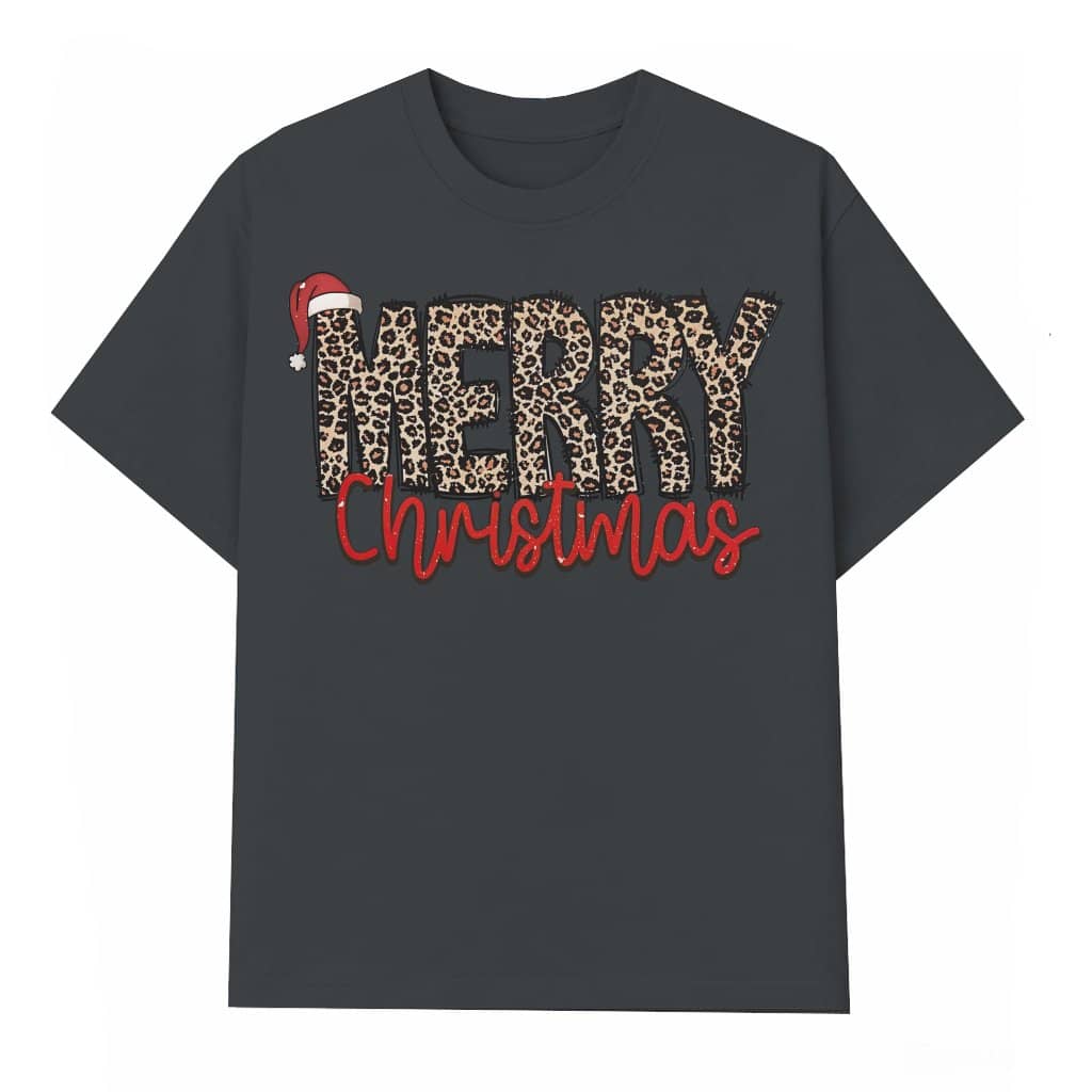 Letter Print T-shirt – Christmas Gift for Women Cute Trendy