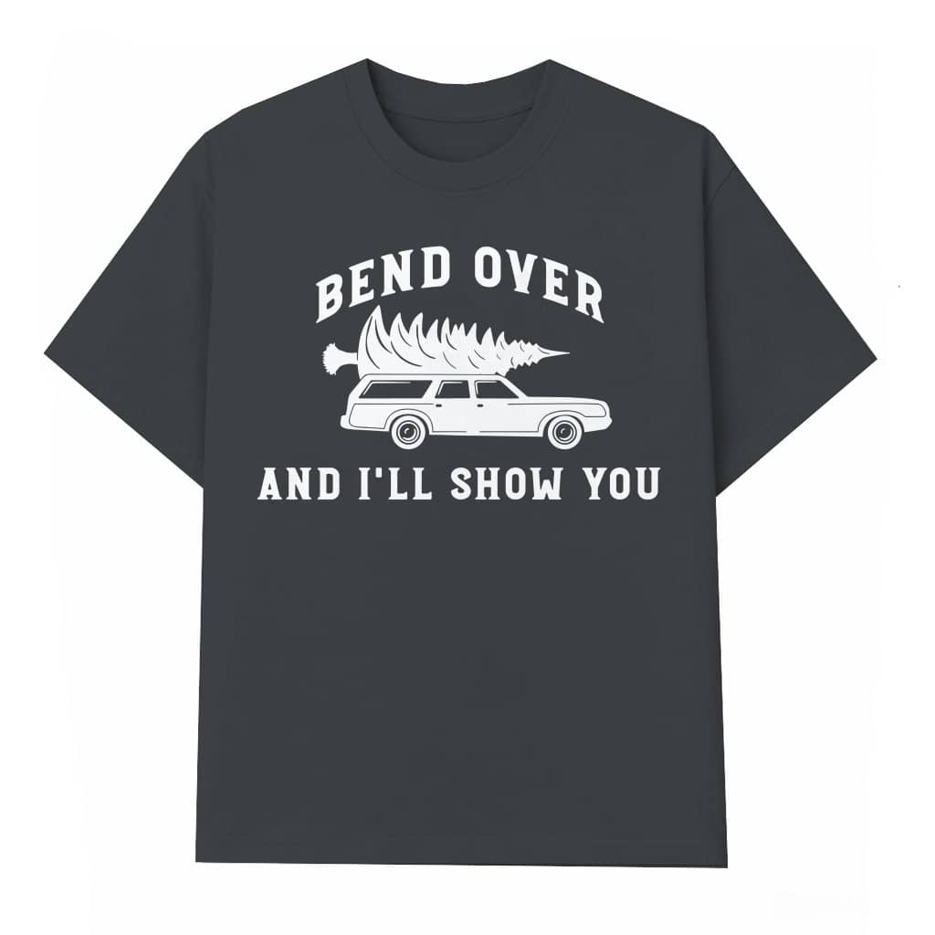 Big Tree Adult Humor T-shirt – Christmas Gift for Couple Funny