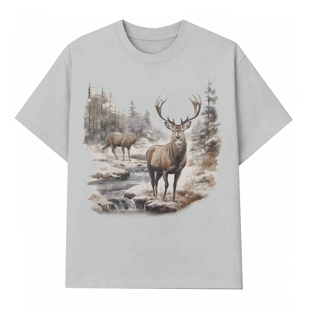 Retro Deer Hunting T-shirt – Birthday Gift for Deer Hunters Vintage