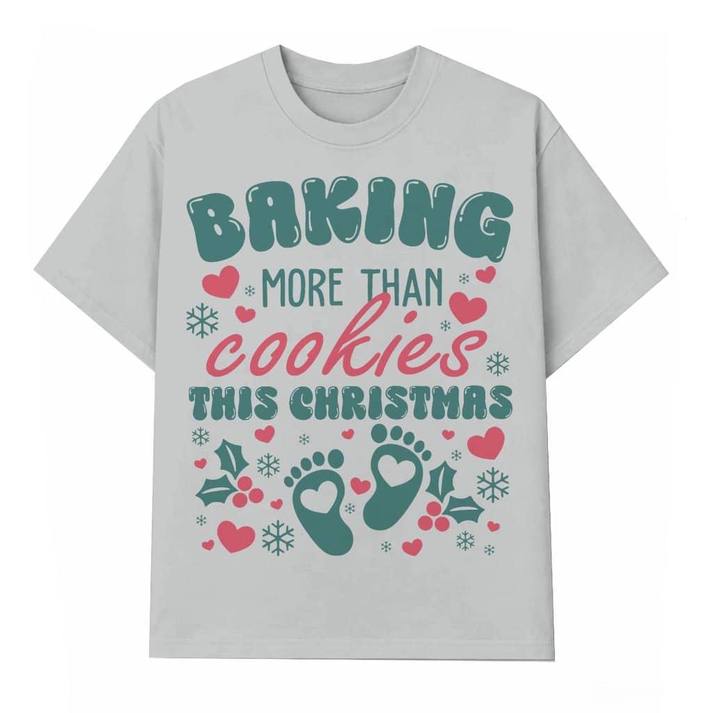 Cute Pregnancy Announcement T-shirt – Christmas Gift for Mother To Be