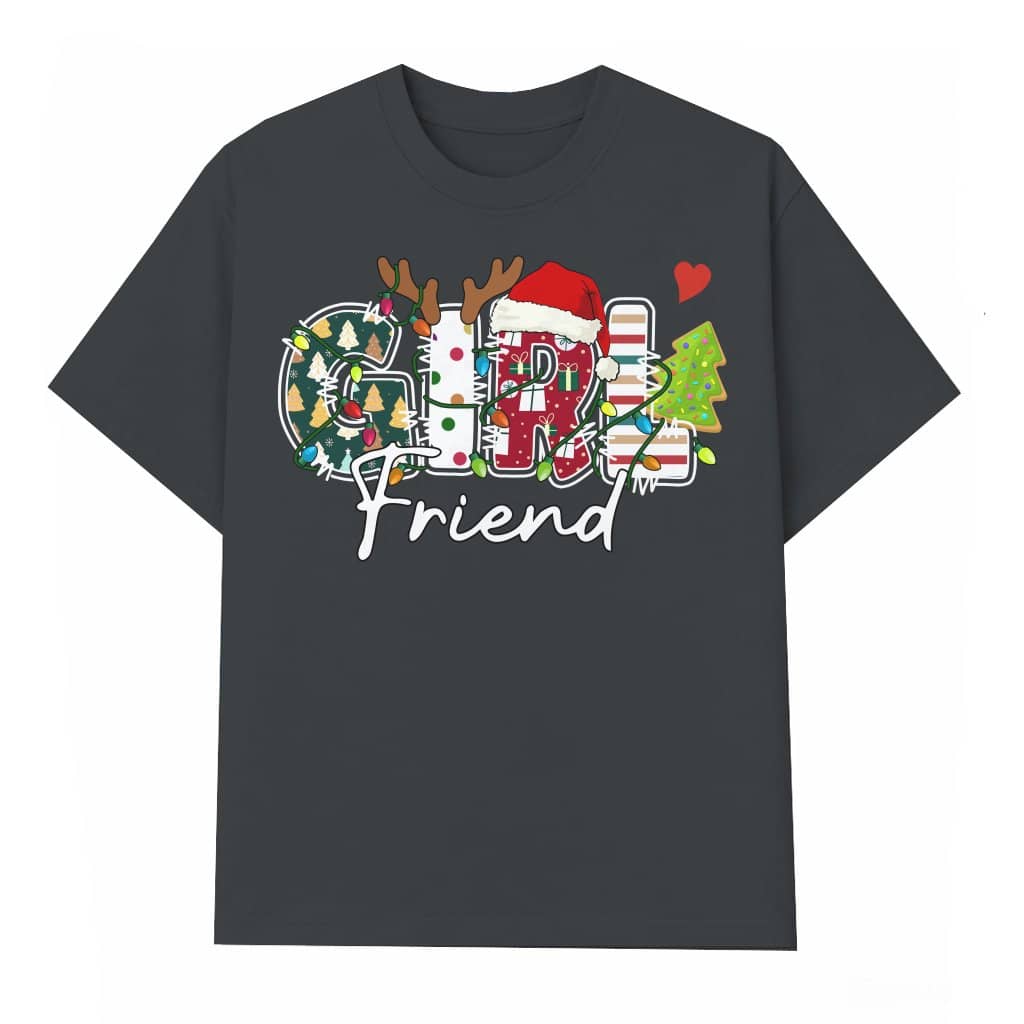 Couple Matching T-shirt – Christmas Gift for Boyfriend Girlfriend Cute