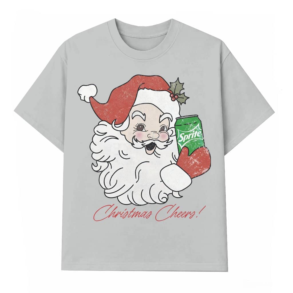 Santa T-shirt – Christmas Gift Vintage Retro