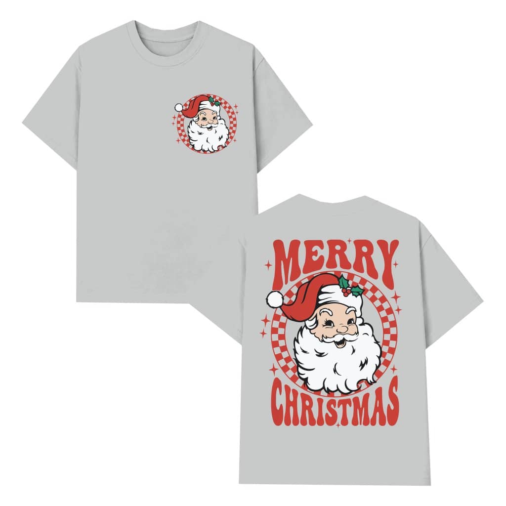 Funny Classic Santa Claus T-shirt – Christmas Gift Retro Style