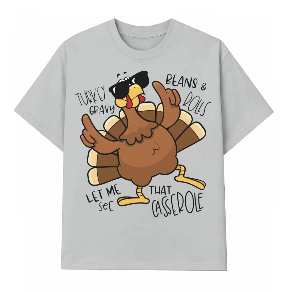 Funny Turkey Sunglasses T-shirt – Thanksgiving Day Gift
