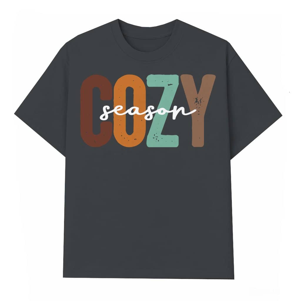 Cozy Season T-shirt – Happy Thanksgiving Fall Gift Hello Pumpkin Trendy