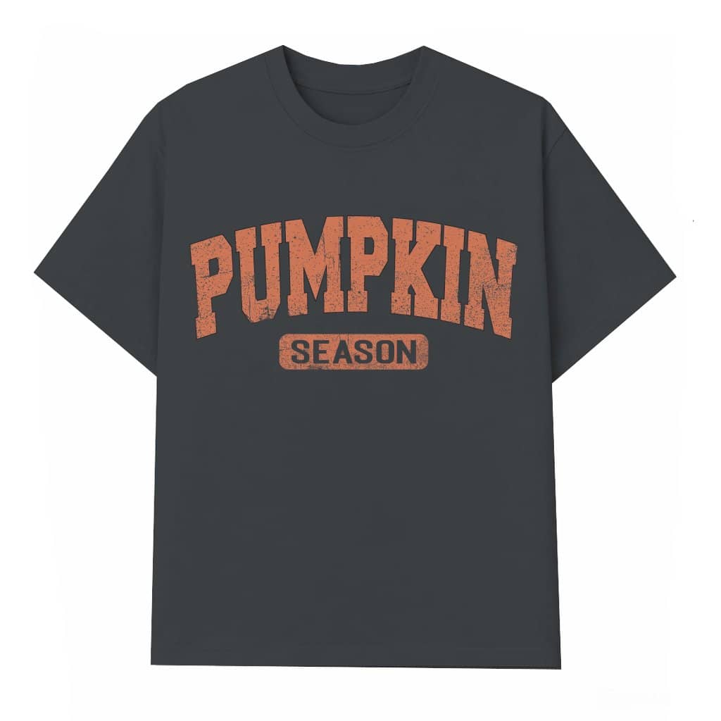 Cute Retro Pumpkin T-shirt – Fall Thanksgiving Halloween Gift